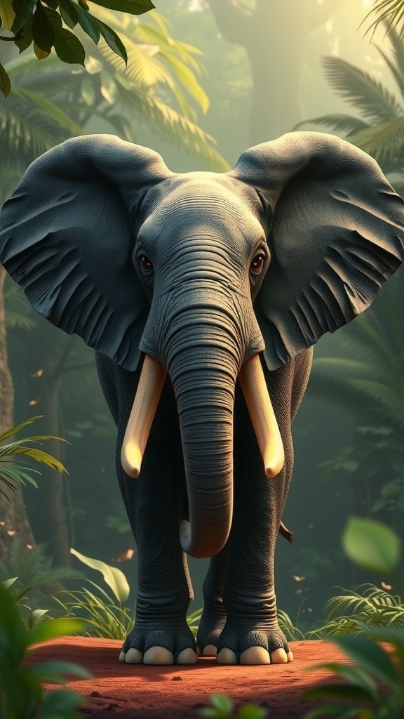 बुद्धिमान हाथी और घमंडी शेर की कहानी