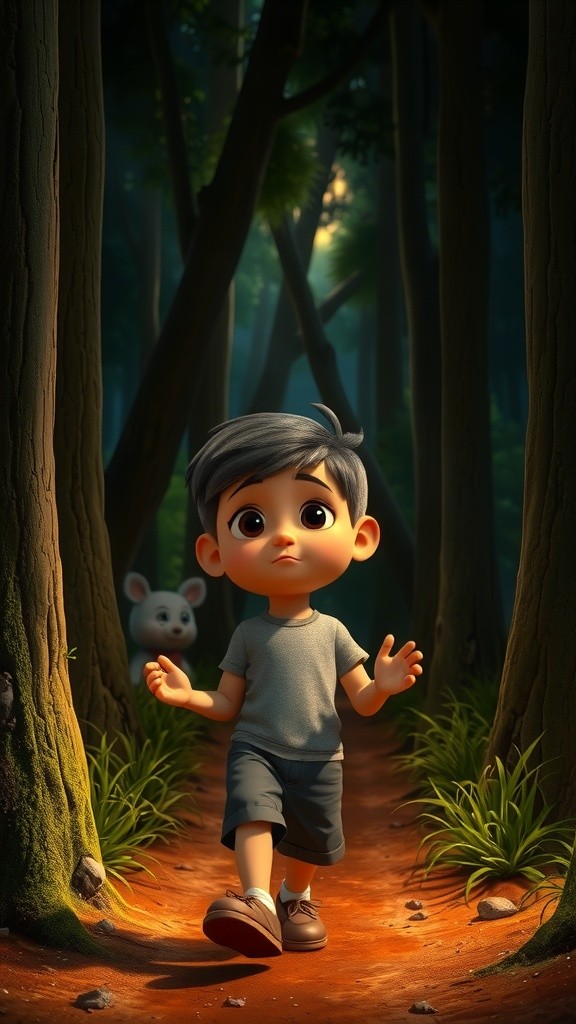 Courage in the Enchanted Forest