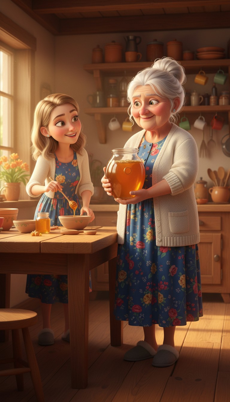 The Honey Cat's Sweet Blessing