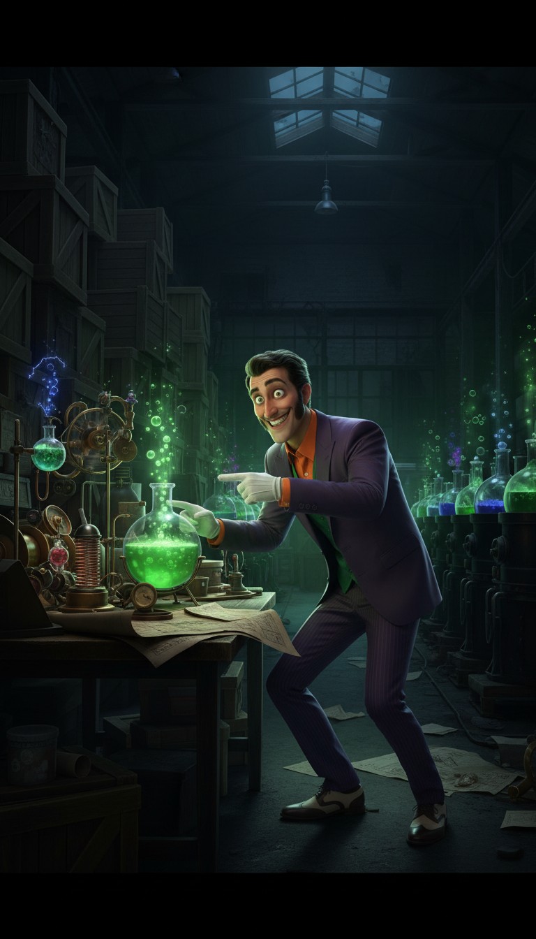 Batman and Spider-Man vs. Joker and Green Goblin: A Dimensional Showdown