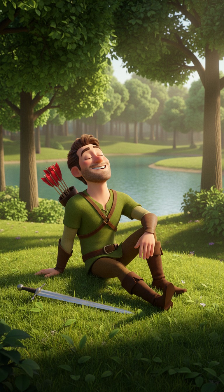 Man Jumps into Lake to Escape Beer Attack and Surrounding Wolves