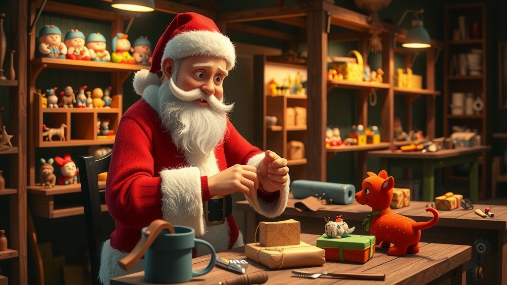 The Magic of Saint Nicholas' Workshop