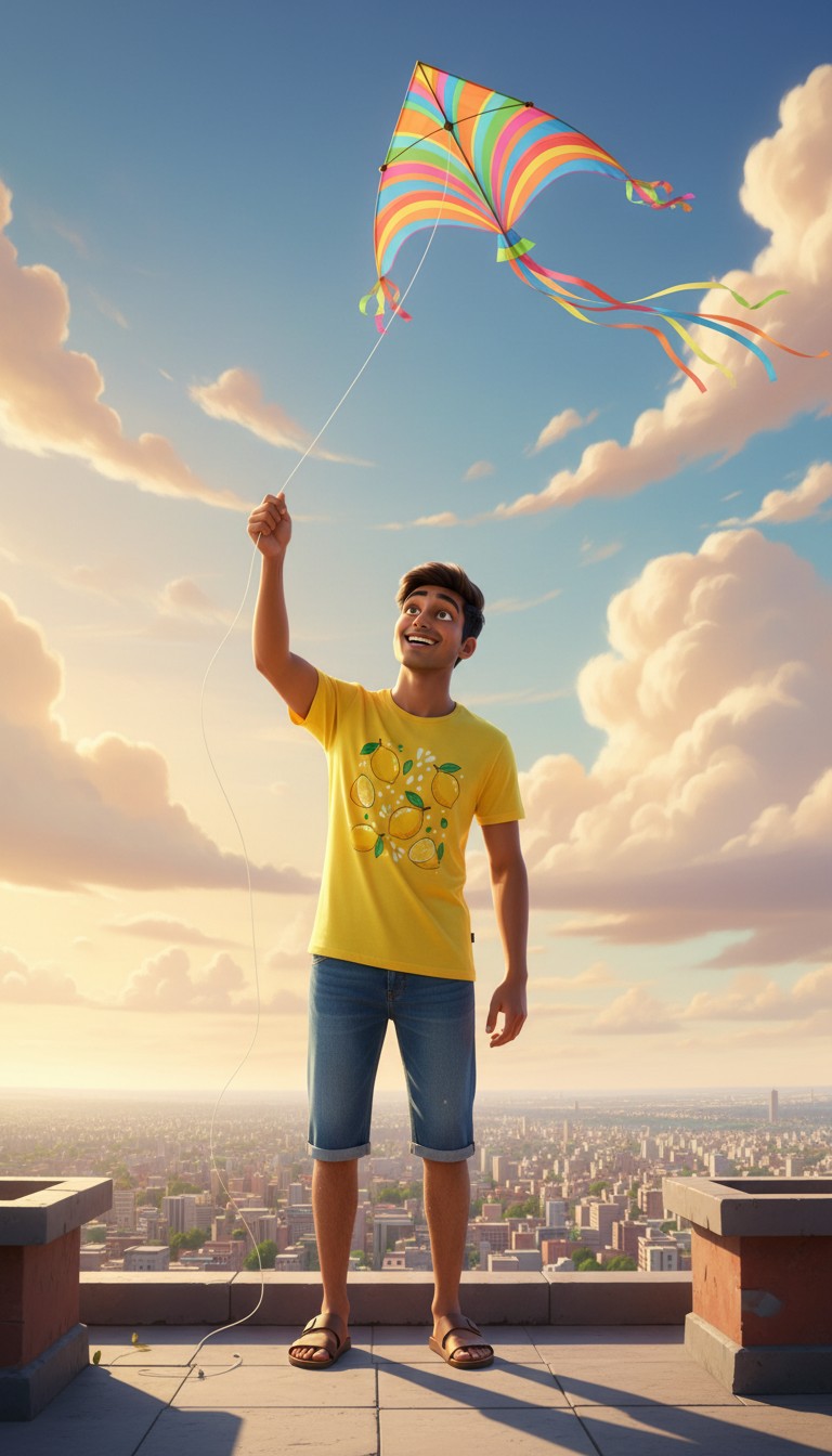 Aarav and the Kite of Kindness