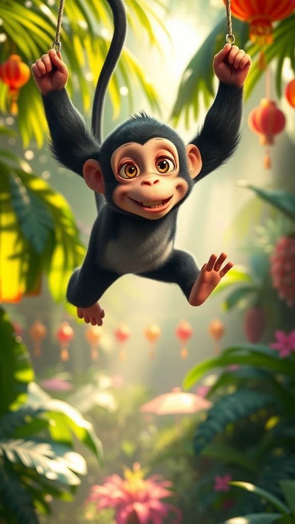 Bunty the Monkey's Race to the Fruit Festival