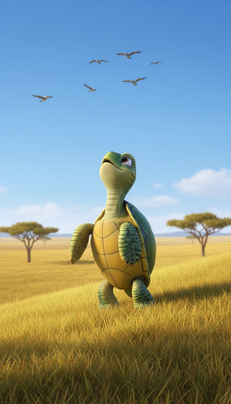 The Tortoise's Journey to the Sky