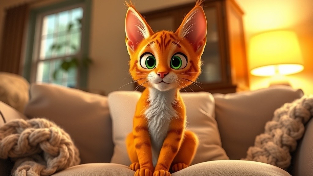 A Mother's Love: Baby Cat's Comfort (copy)