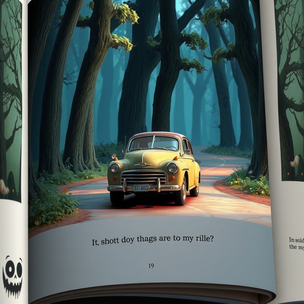 Rollo the Talking Car and the Haunted Forest Adventure