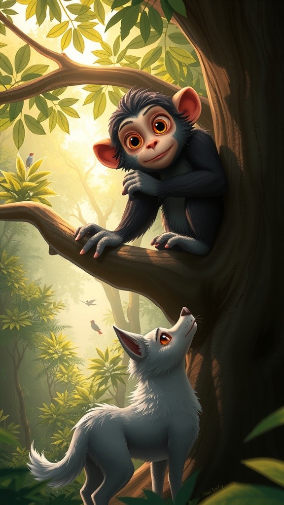 जंगल में अजीब दोस्ती