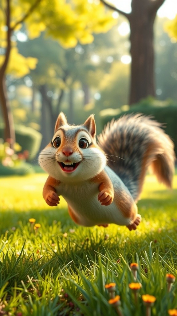 Chipmunk's Running Dream