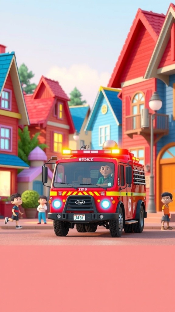 Color Rescue Squad – Red to the Rescue!