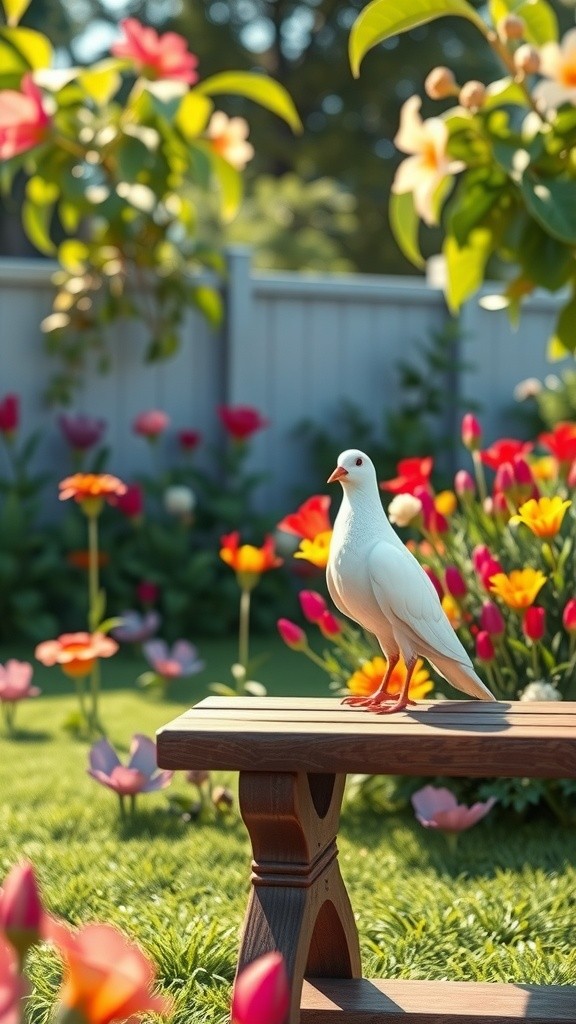 Feathered Showdown: The Apple Duel!