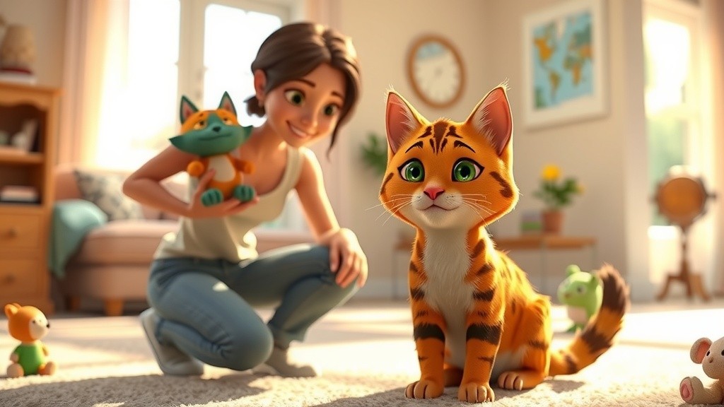 Simba and Max: A Blossoming Friendship