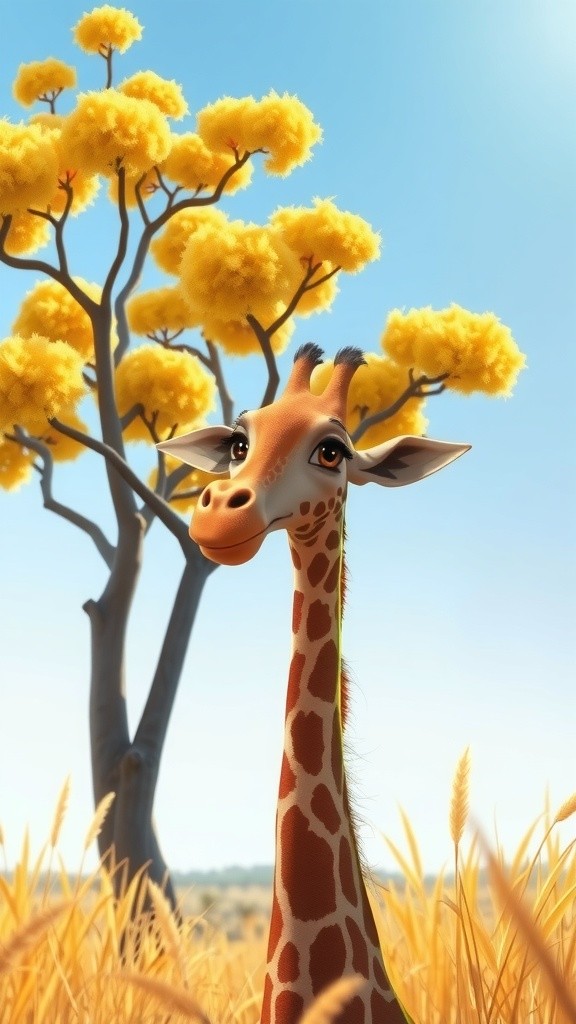 Giraffe's Goofy Miscommunication with the Elephant!