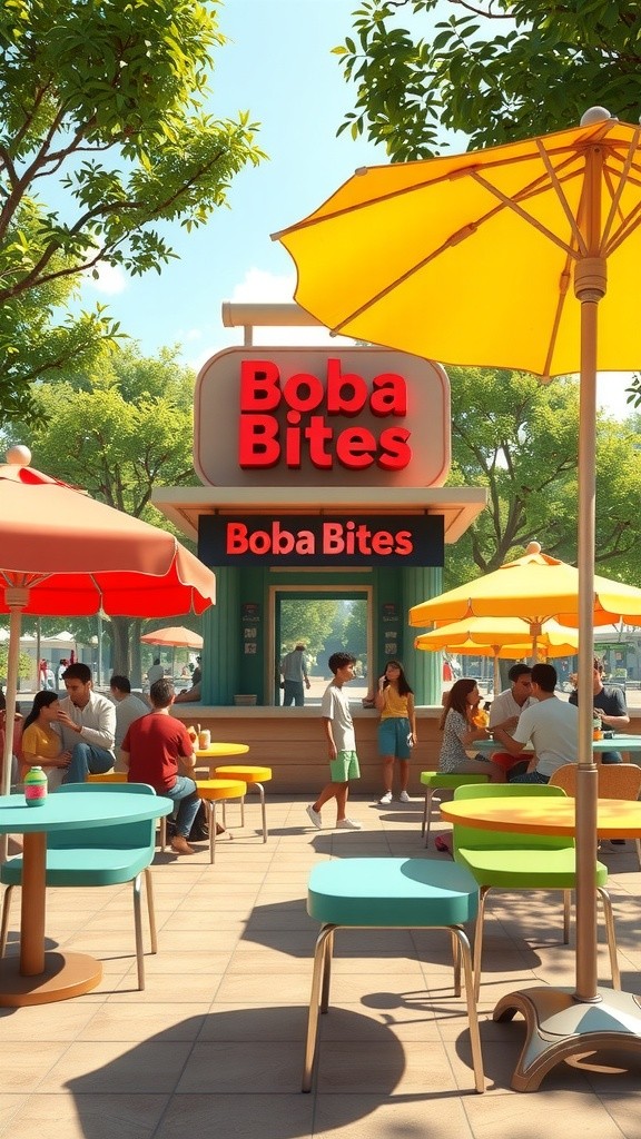 Meet Our Cute Boba Bites Bubbletea Mascot!