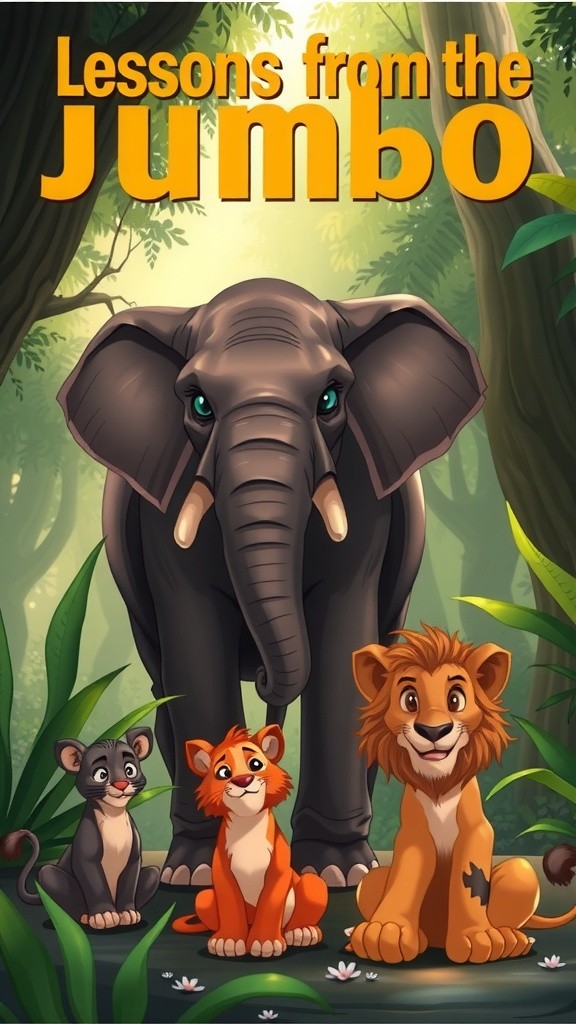 হাতি, শিয়াল, সিংহ ও বাঘের শিক্ষা