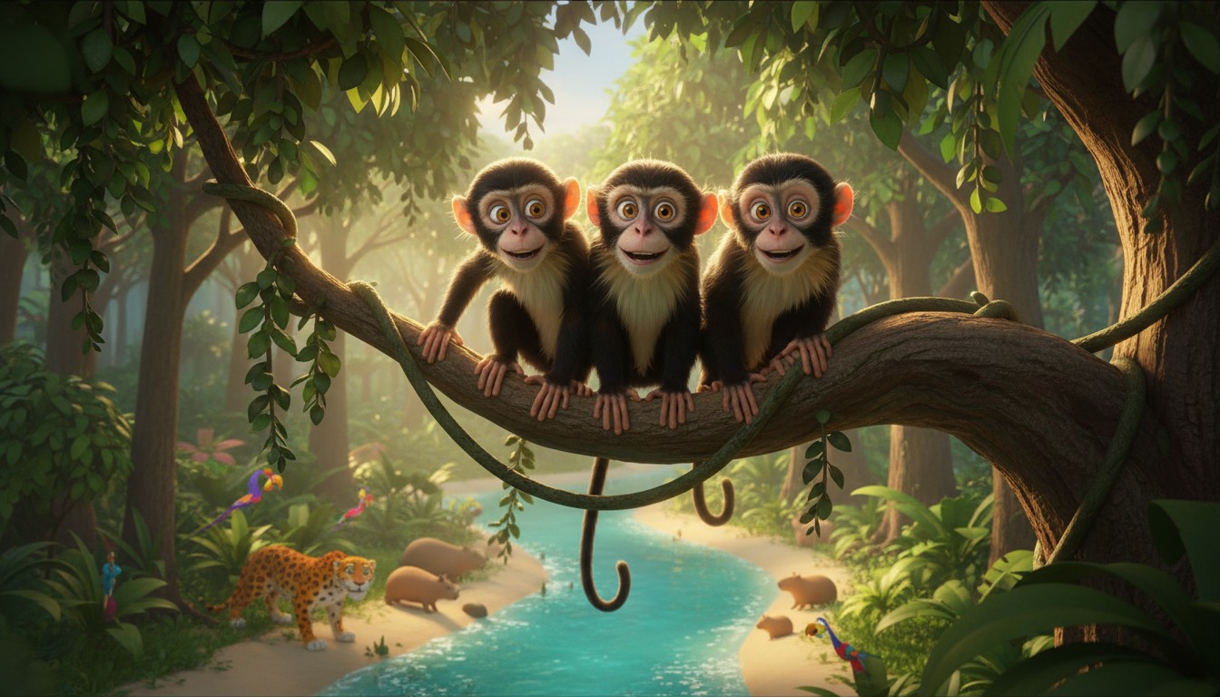 बंदर और हाथी की दोस्ती