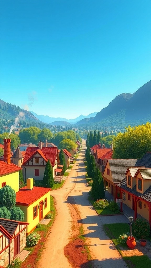 Life in the Village: A Cartoon Adventure