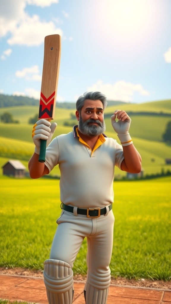 The Farmer's Son and His Cricket Dream