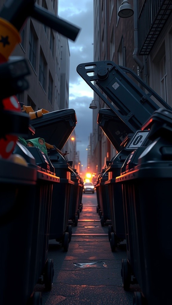 A Kind Gesture: Two Stray Cats Share a Meal