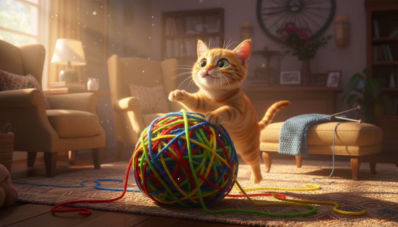 Knit Your First Cat Project Easily!