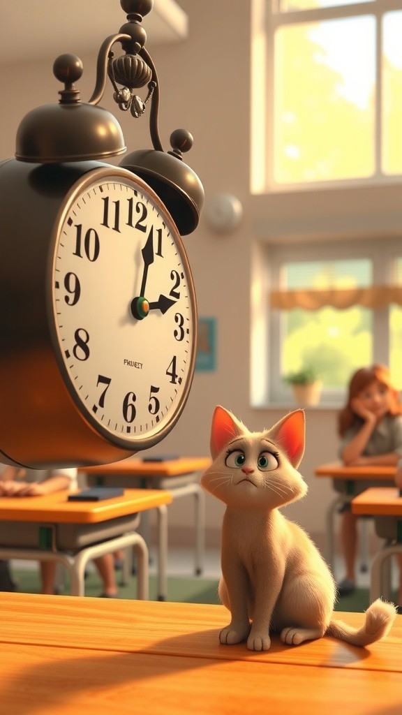 Mitten's Cat Arrives Late to School: Headteacher's Talk on Support