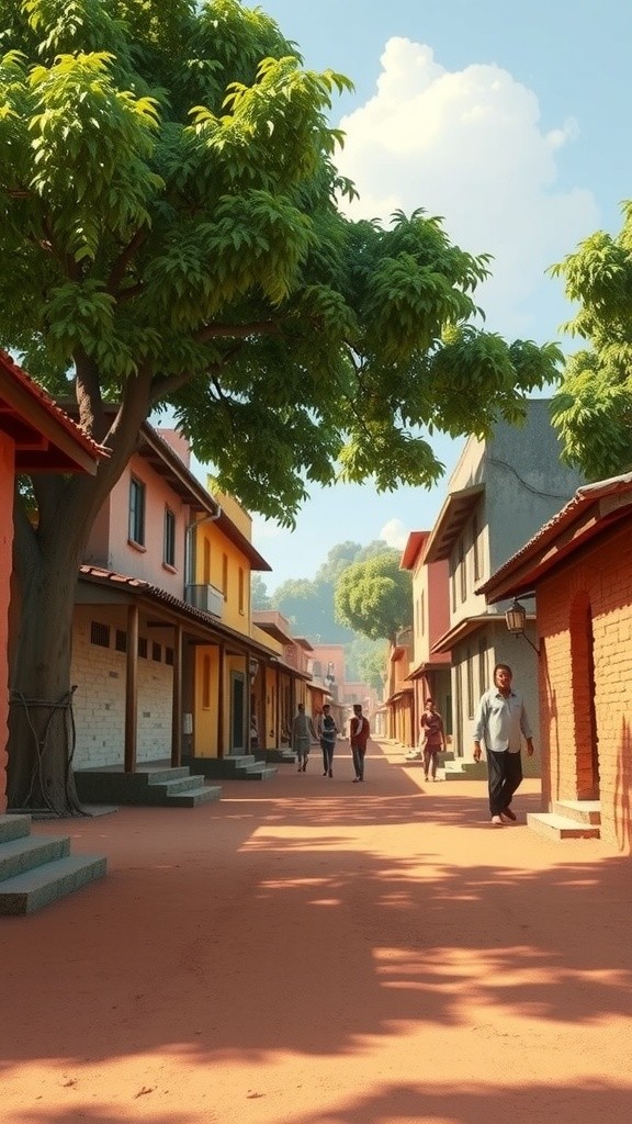 Bhajans at the Village Temple: A 1970s Indian Evening