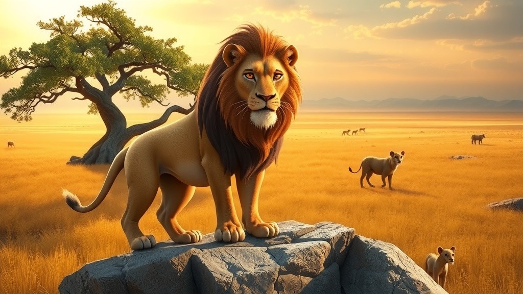 Lion and Mouse Story