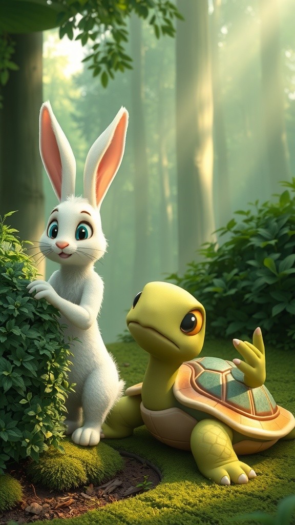 कछुआ और खरगोश की कहानी