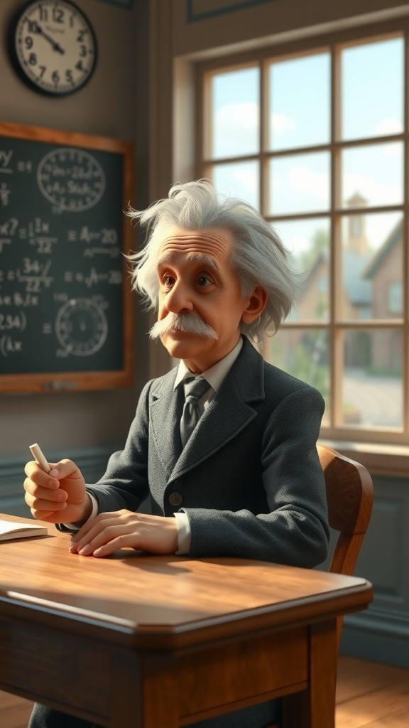 آئن اسٹائن کی محنت اور حوصلہ افزائی کی کہانی