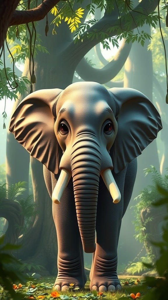 गजराज और मिठ्ठू की मजेदार कहानी