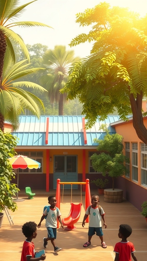 Vibrant Joy: A Day at a Nigerian Primary School