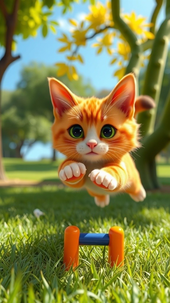 Kucing Kecil yang Ingin Jadi Singa