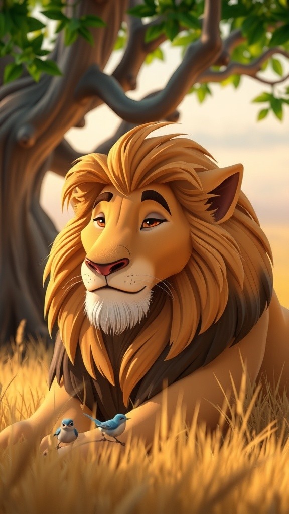 Persahabatan Singa dan Tikus