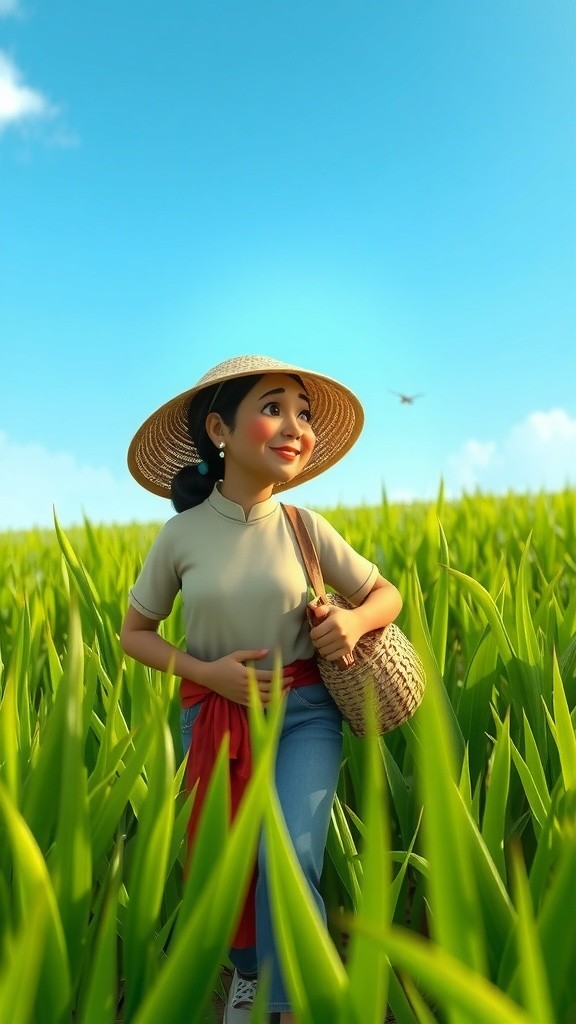 Nenek Sarmi dan Motor Mogok di Sawah