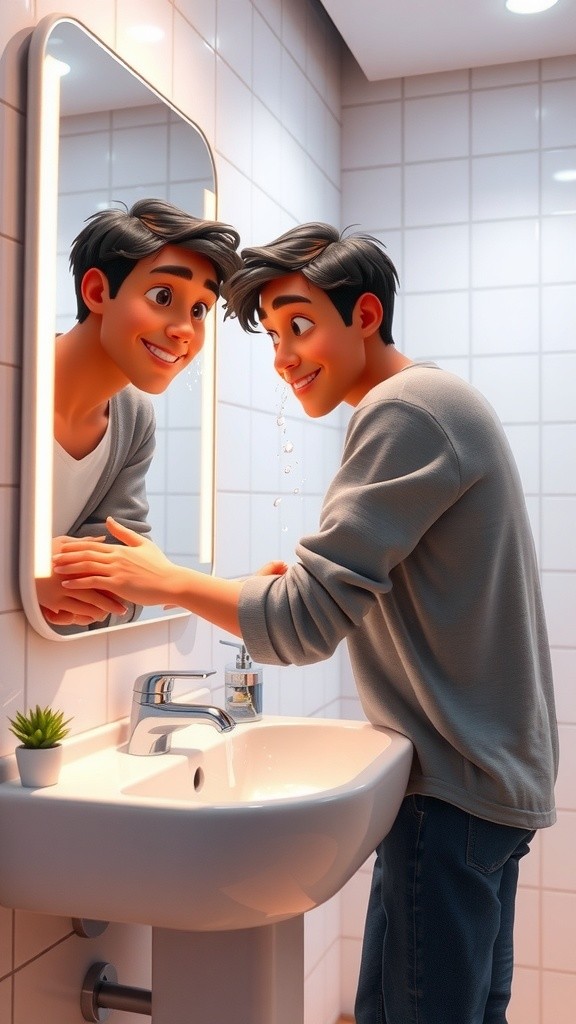 Muka Glowing dan Cute! Meong-meong!