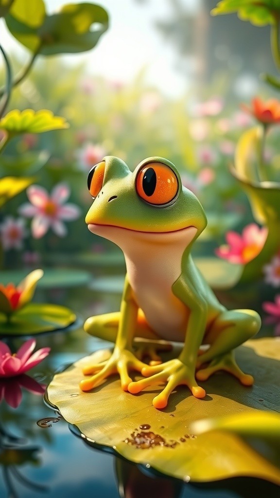 Every Leap Counts: Plop's Journey of Bravery