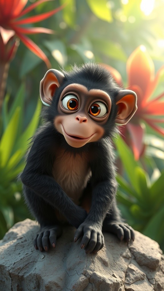 भैंस और बंदर का मजेदार मुकाबला