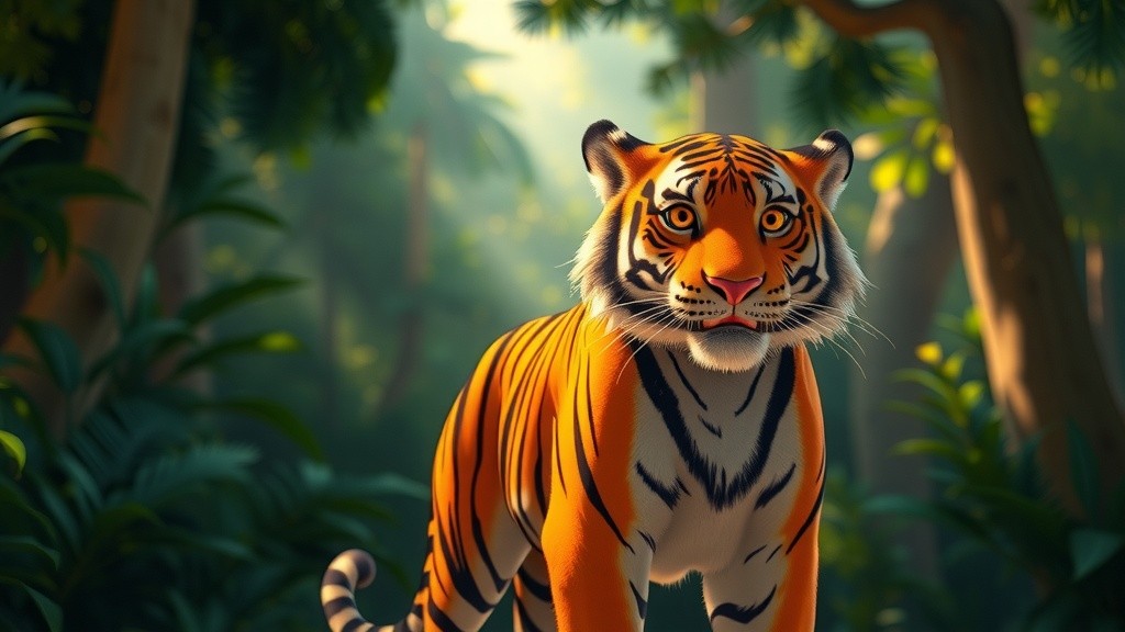Tiko the Brave Little Tiger: A Journey to the Heart of the Jungle