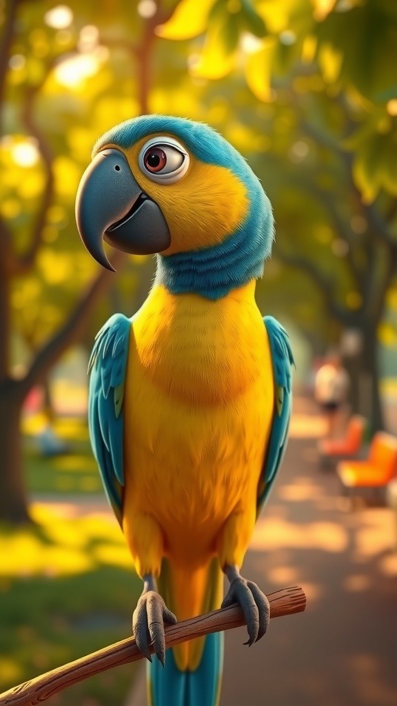 तोते की प्यारी दया: बिस्किट का अद्भुत पल