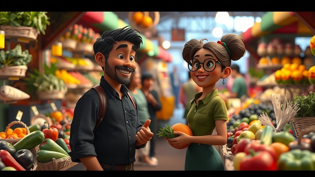 Friendship in the Vegetable Basket