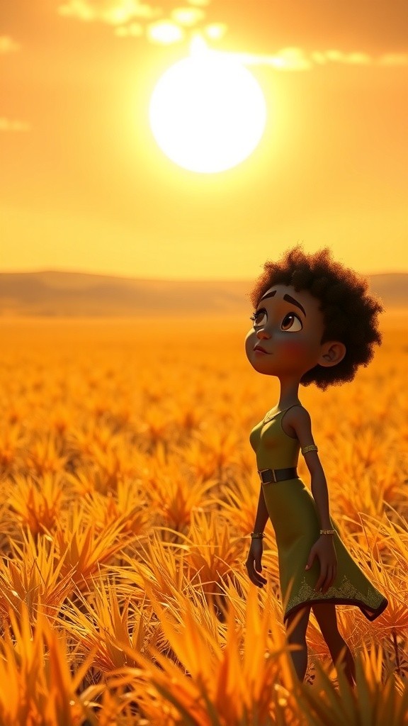 A Mother's Quest: The Gazelle's Race Against Nightfall