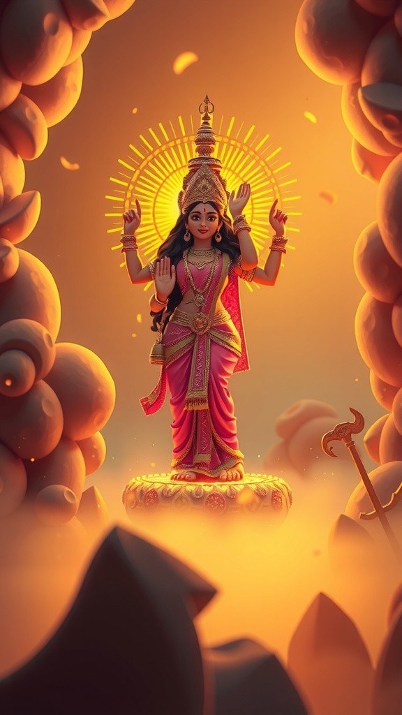 The Divine Withdrawal: A Tale of Lakshmi and Prosperity