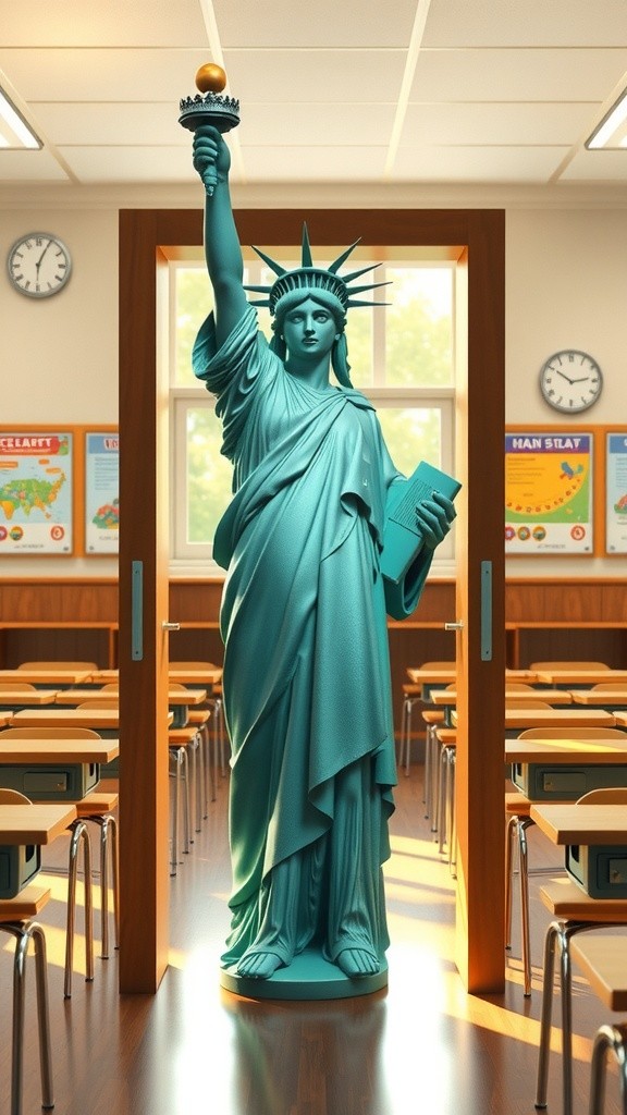 Liberty's First Day at School