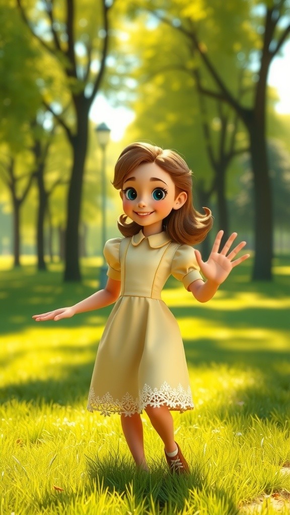 A Sweet Pretty Girl Loved by All