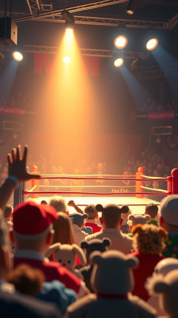 Monkeys Clash in WWF Showdown