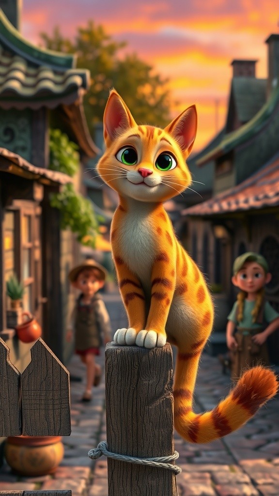 Kucing Pintar dan Rahasia Tulang Ayam