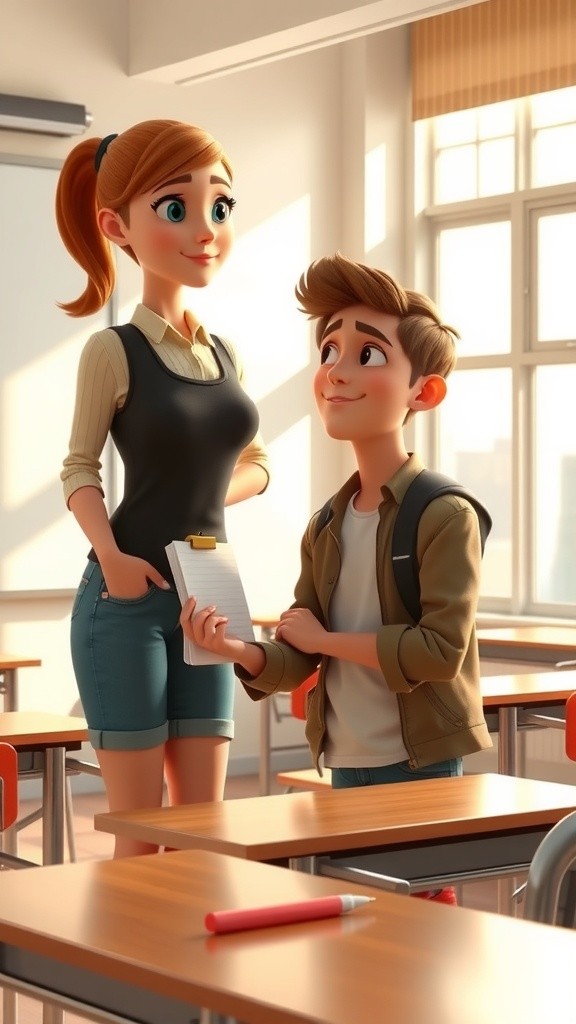 A Teacher's Affection: The Boy Who Captured Her Heart