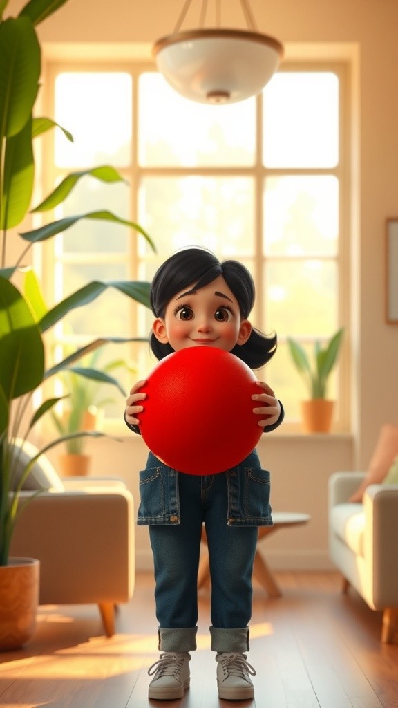 Playtime in the Backyard with a Dog