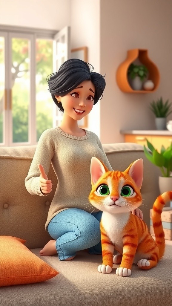 Kucing Cimut dan Remote Mute