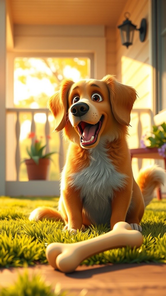 Tomi dan Hadiah Mainan Tulang